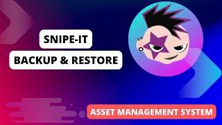 Snipe IT Backup & Restore