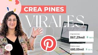 Cómo Crear Pines Virales: Estrategias de Pinterest para emprendedoras #pinterest