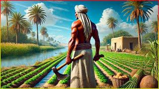 This is a NEW Craft Build Farming Simulation Game - Ancient Farm Gameplay