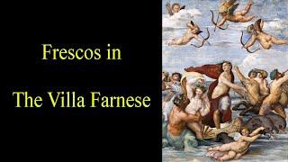 Frescos in The Villa Farnese