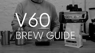 V60 brew guide / как заваривать кофе в воронке