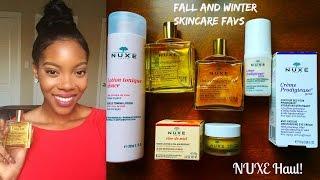 Fall/Winter Skincare Favorites Mini Series 1- NUXE Haul