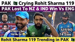 Pak Media Crying Rohit Sharma 119(90) Vs Eng 2025 | Ind Vs Eng 2nd Odi 2025 | Ind Beat Eng 2nd ODI |