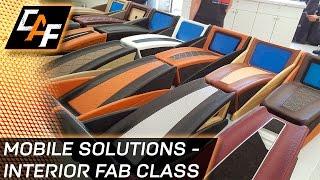 The Mobile Solutions Interior Fabrication Training Experience!