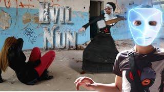 Монахиня существует в реальной жизни! Short action version Evil Nun in real life / Супер Тима