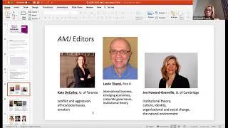 Publishing in AMJ