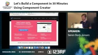 JWC15 - Let’s build a component in 30 minutes using Component Creator