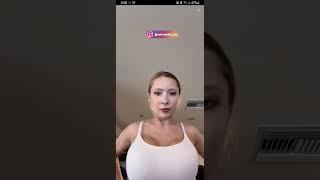 anna doing exercise  daily routine  bigo live show 2021