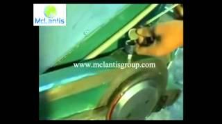 McLantis creasing and die cutting machine