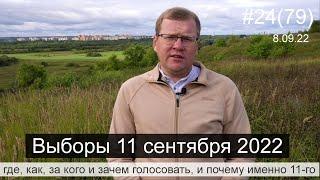 Выборы 11 сентября 2022: где, как, за кого и зачем голосовать, и почему именно 11-го