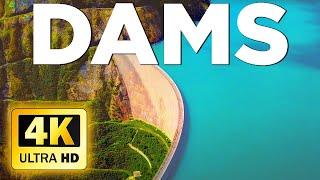 Dams - Relaxation Film | 4K ULTRA HD | The Largest Structures in the World