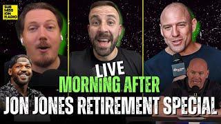 SR Morning After LIVE - Jon Jones Retires, NEW Criminal Charge, Aspinall/Pereira? UFC 317