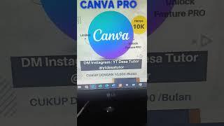 Cara mendapatkan Canva Pro Premium 10k