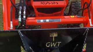 Good Works Tractors stump bucket first use and recommendations to gwt. Is it worth it?