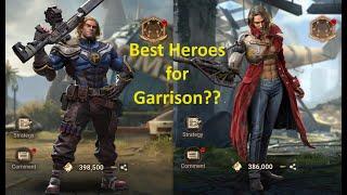 Best Heroes for Garrison | Doomsday: Last Survivors