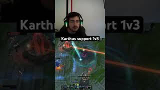 Karthus support 1v3 limit testing #karthus   #league #leagueoflegends