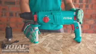 TOTAL Tools TH308268-2 Rotary Hammer Drill 800W.