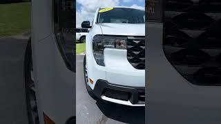  New 2025 Ford Maverick XLT Hybrid in Space White!  #ford #maverick #fordmaverick