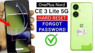 OnePlus Nord CE 3 Lite 5G : Hard Reset/ Forgot Password/ PIN UnlockVery Easy Trick