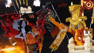 LEGO NINJAGO 70674 Fire Fang Speed Build Review Season 11