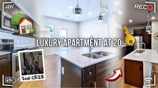 MOVING INTO MY FIRST LUXURY APARTMENT AT 20?!