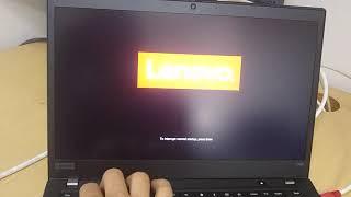 Arrancar con USB Lenovo T490/ How boot with USB