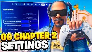 *NEW* Best Controller Settings For OG CHAPTER 2 Fortnite! (PS4/PS5/XBOX/PC)