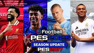 PES2017 | MENU-eFOOTBALL 2025 CONCEPT | PC