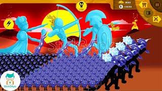 Invincible ICE ARMY Formation ️All Stick Figure x9999 Units | Stick War Legacy Mod | Stick3Apk