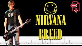 Nirvana - Breed (Bass Tabs | Notation) @ChamisBass  #chamisbass  #nirvana #nirvanabass