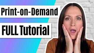 NEW Print-on-Demand Strategy |  UPDATED 2024 Tutorial