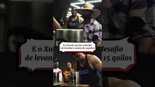 E o Xucrão que fez o desafio de levantar a caneca de 15 Kg #bitelo #leostronda#xucrao#desafios#gym