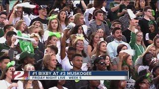 Bixby Spartans vs Muskogee Roughers, Oklahoma High School Football Highlights