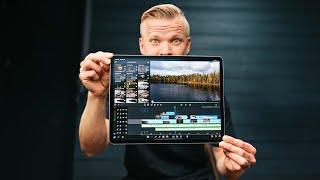 M1 iPad Pro - Crazy Fast 4k Video Editing! Even Canon R5 Footage 