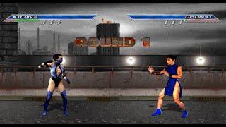 Mortal Kombat M.U.G.E.N || Kitana Vs Chunli || Round - 1