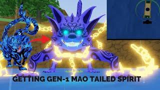 GETTING GEN 1 MAO TAILED SPIRIT(MATATABI) || Shindo Life