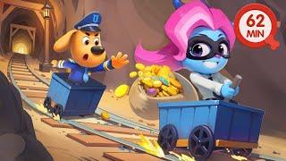 Police Chase Adventure | Safety Tips | Kids Cartoon for Kids | Sheriff Labrador