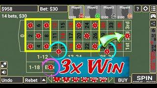  Design to Success Forever at Roulette || Roulette Strategy to Win