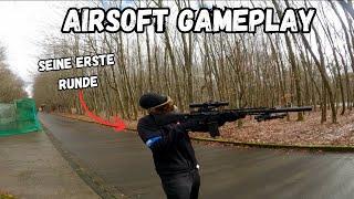 Mein Kumpel spielt das erste mal auf der Area M | Airsoft Gameplay |