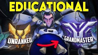 EDUCATIONAL SIGMA Unranked to GM Season 13 the movie | Overwatch 2