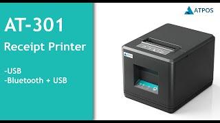 Atpos AT-301 80mm 3 Inch Thermal Receipt Printer | Auto Cutter | USB | Blueotooth Interface