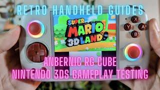 Anbernic RG Cube 3DS Gameplay Testing