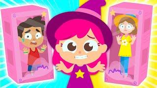 Oh No, Little Witch's Mom Becomes a Doll - Funny Stories for Kids With Toys | Cartoon for Kids