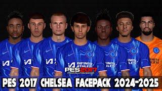 PES 2017 NEW FACEPACK CHELSEA FACEPACK UPDATE SEASON 2024-2025