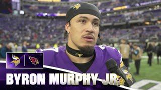 Byron Murphy Jr. Breaks Down Minnesota Vikings Week 13 Win Over Arizona Cardinals