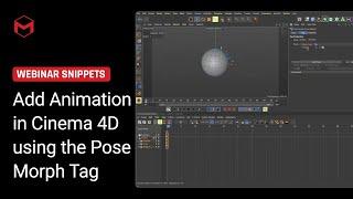 Quickly Animate in Cinema 4D using Pose Morph Tag