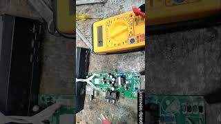 SMD card repairing power supply and divert perfect LCD repair DTH HDMI box HD box #mpg