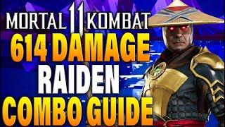 Mortal Kombat 11 Raiden Combos - MK11 Raiden Combo Tutorial