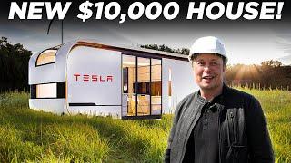 Tesla's NEW $10,000 Home For SUSTAINABLE Living! ‎️‍