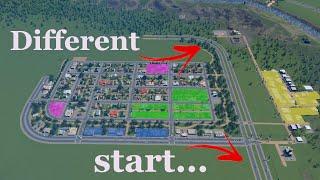 How to Start a new vanilla city right... cities skylines [no mods] - Streadlands PART1